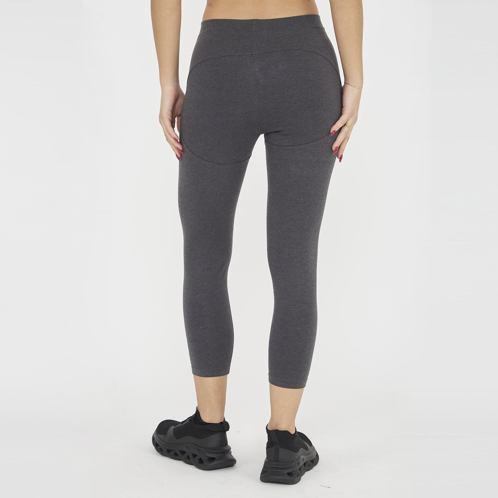 legea-dely-capri-leggings-cotone-allenamento-grigio-melange-s image 2