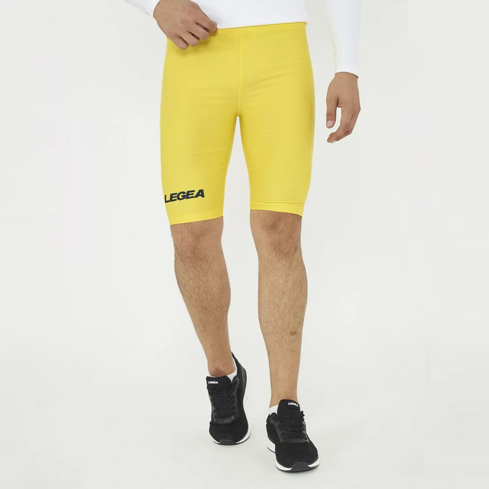 legea-corsa-pantaloncini-termici-da-allenamento-giallo-m image 1