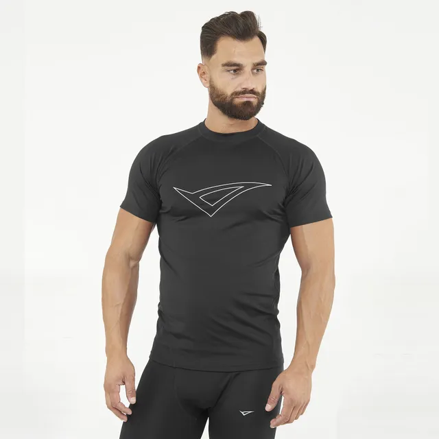 legea-ironboy-tee-maglia-termica-mezza-manica-nera-m-l image 1