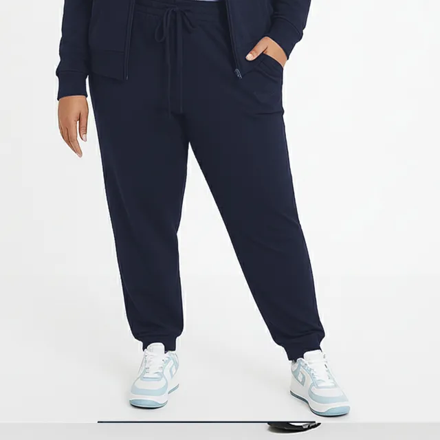 legea-skinny-pantaloni-sportivi-cotone-oversize-blu-2xl image 1