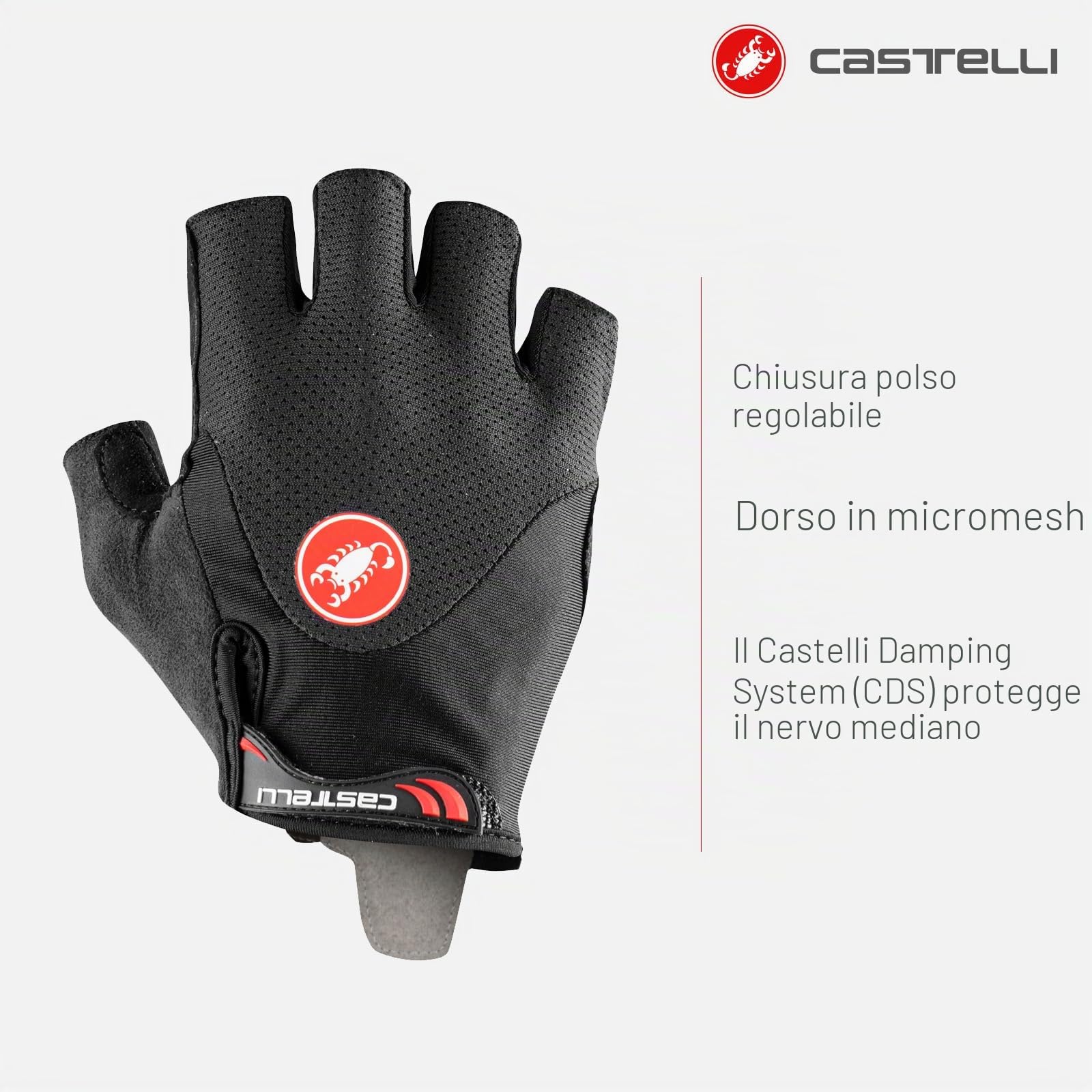 castelli-arenberg-gel-2-guanti-ciclismo-unisex image 2