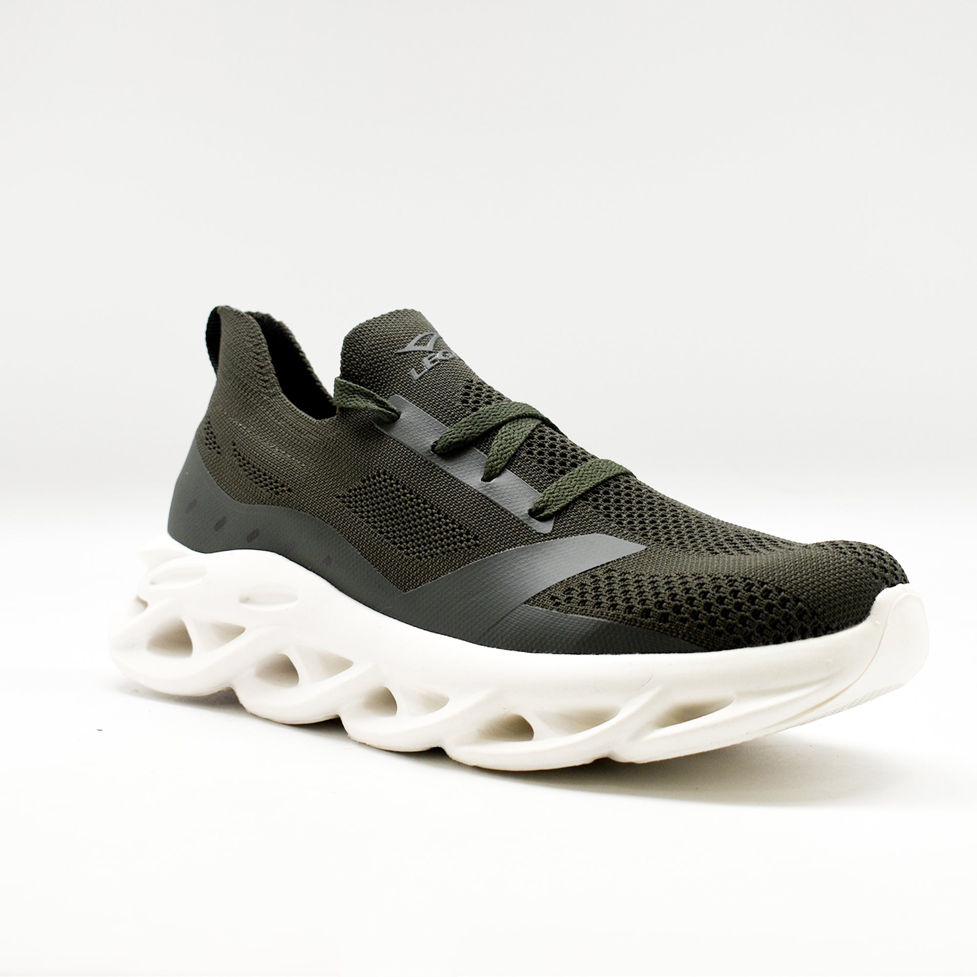 legea-perla-scarpa-sportiva-verde-militare-37 image 1