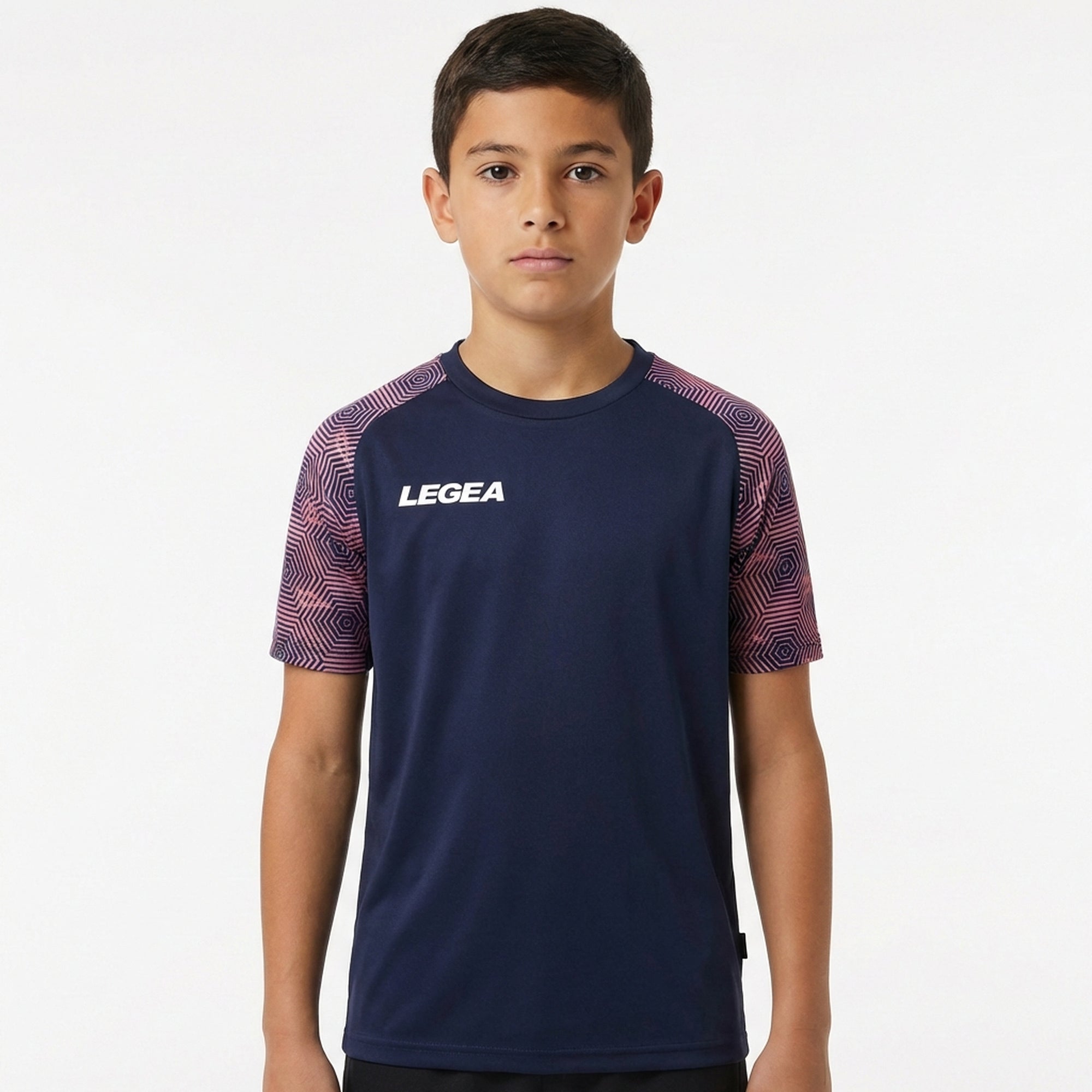 legea-giacarta-maglia-tecnica-running-blu-pesca-neon-3xs image 1
