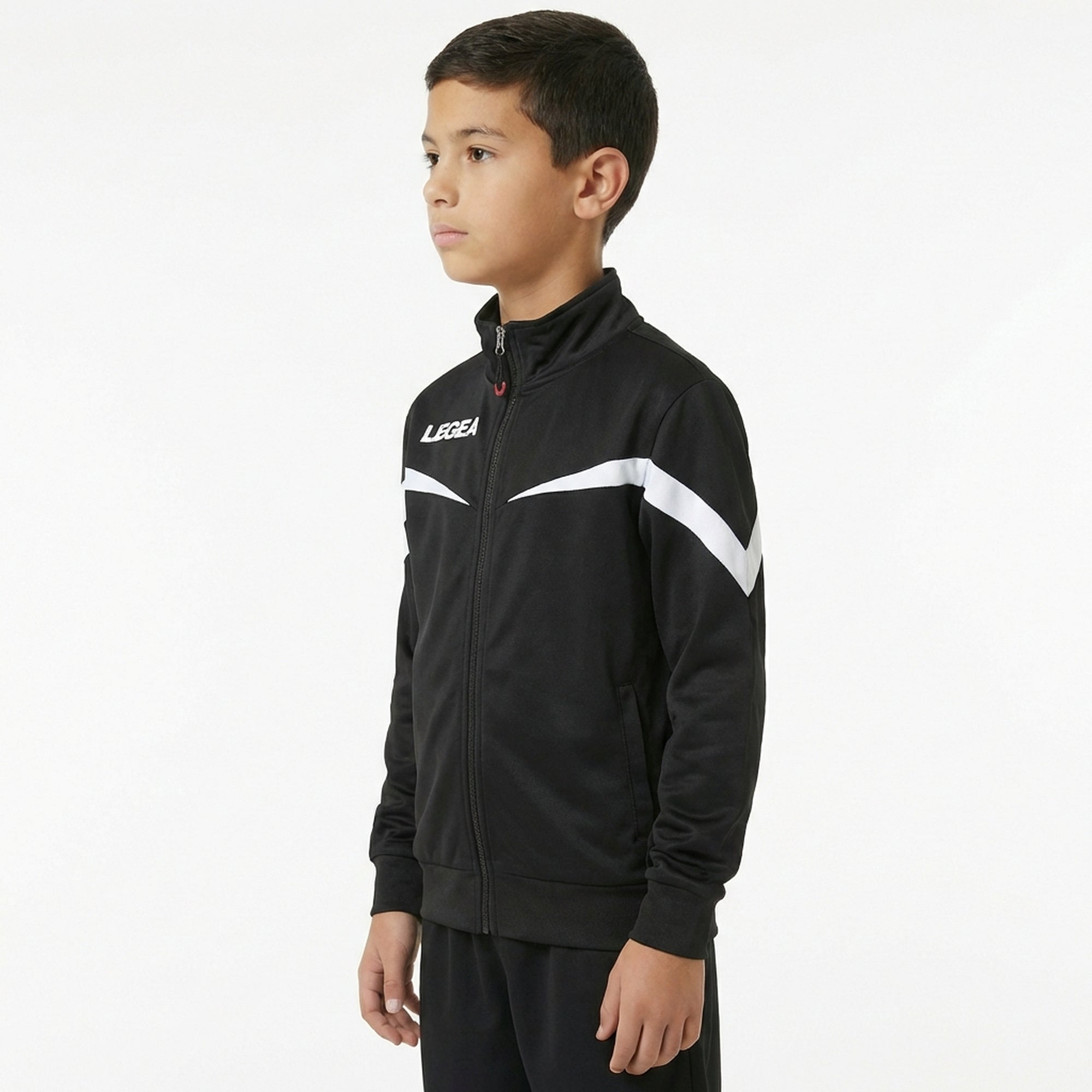 legea-giacca-sportiva-mosca-con-zip-nero-xs image 3