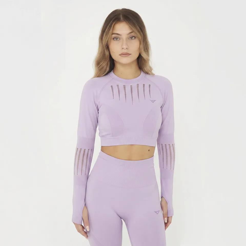 legea-rue-maglia-crop-fitness-maniche-lunghe-con-passapollice-lilla-m image 1