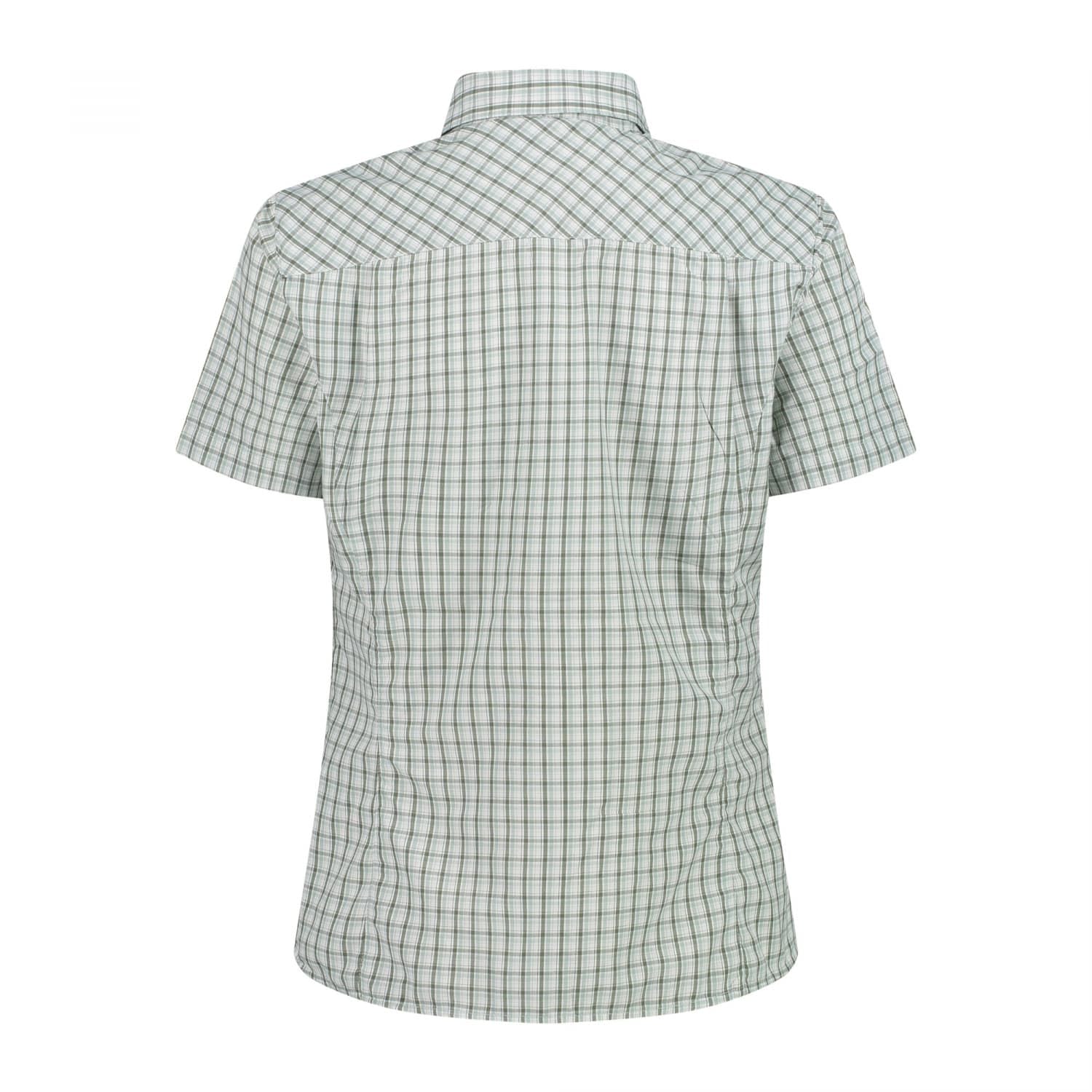 cmp-rahmsy-camicia-donna-maniche-corte-a-quadri-dry-function-upf-30 image 2
