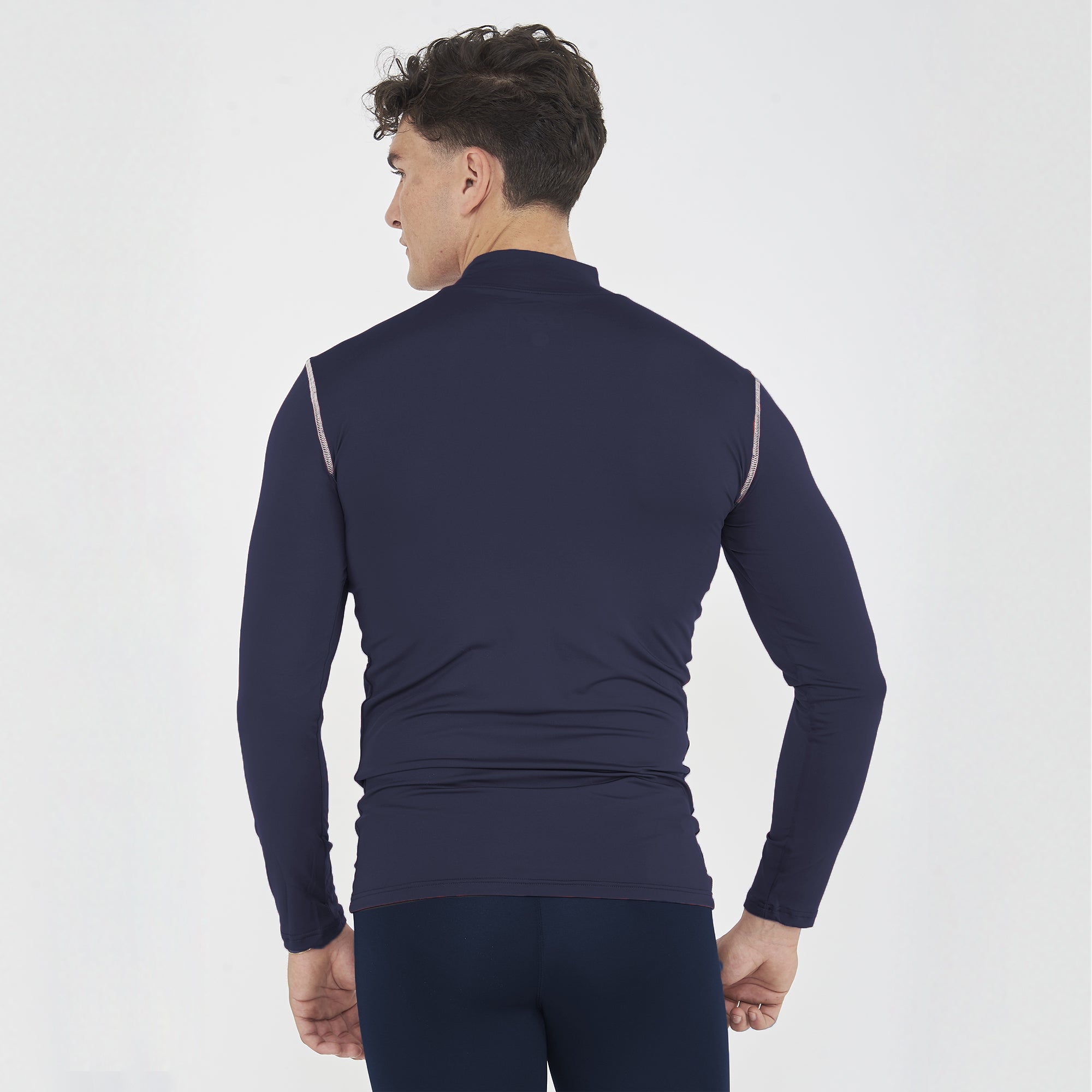 legea-body-3-maglia-termica-maniche-lunghe-blu image 2