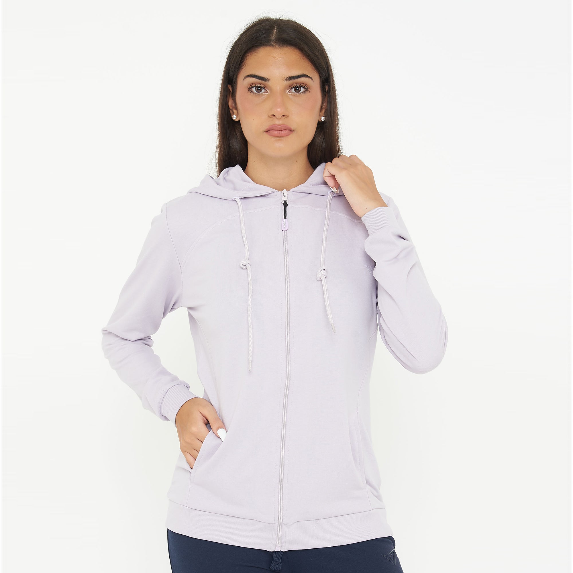 legea-f-sail-giacca-sportiva-leggera-con-cappuccio-lilla image 1