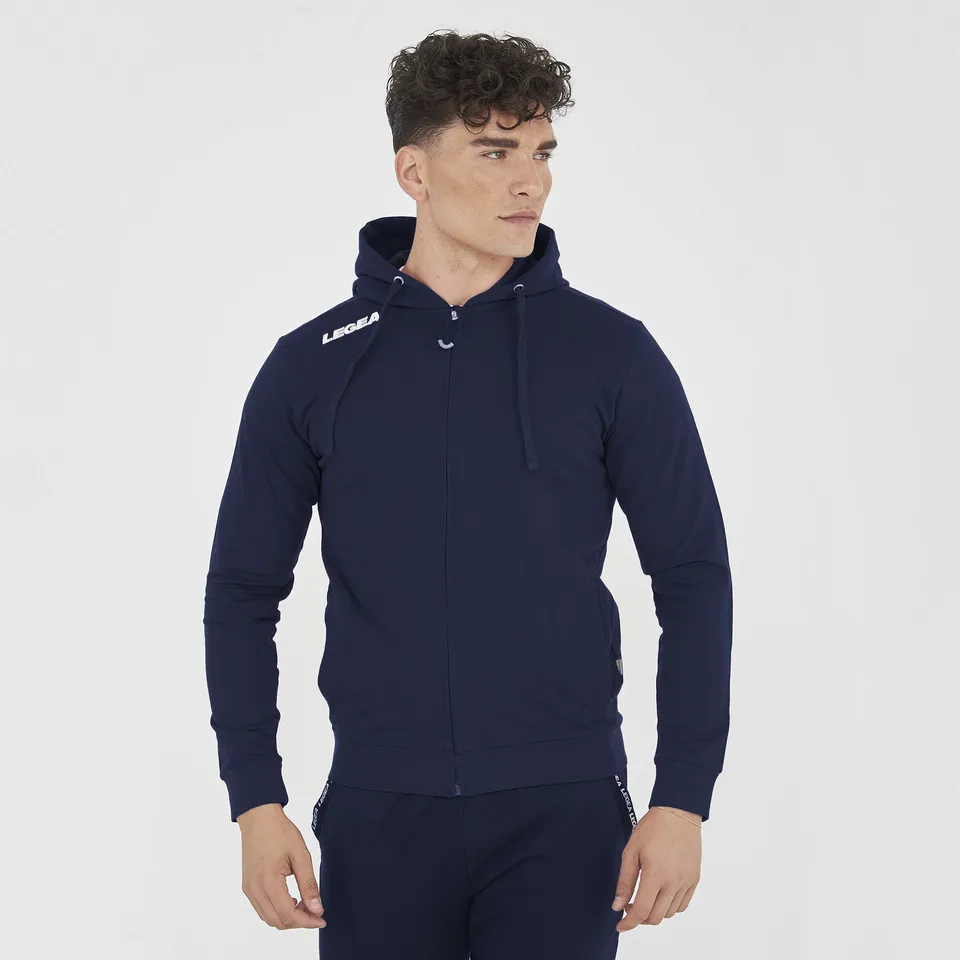legea-farel-felpa-con-zip-e-cappuccio-french-terry-blu-2xl image 1