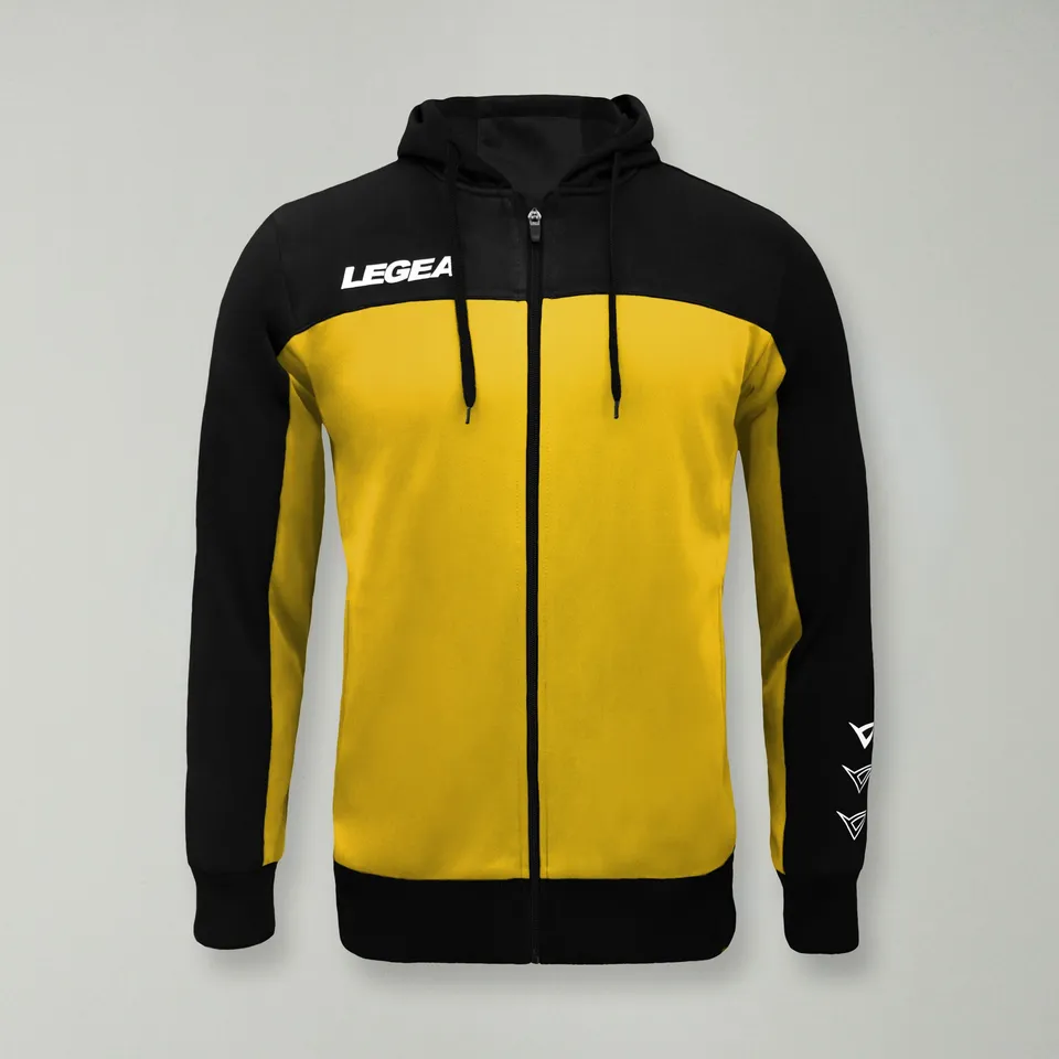 legea-flex-giacca-sportiva-con-zip-nero-giallo-l image 1