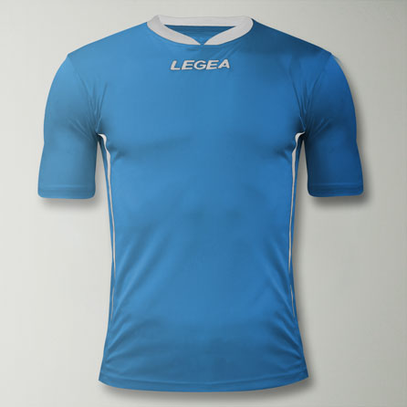 legea-dusseldorf-maglia-calcio-maniche-corte-celeste-bianco-2xs image 1