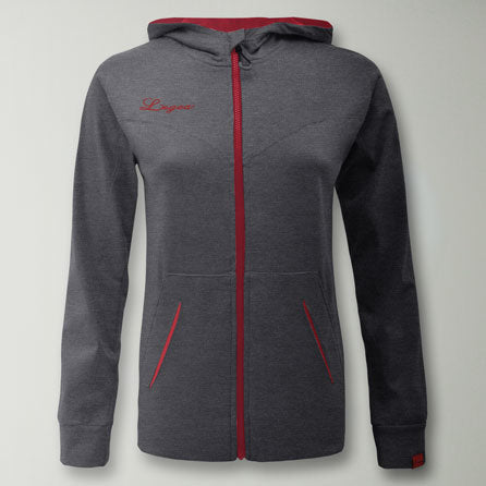 legea-osha-felpa-con-cappuccio-full-zip-in-cotone-grigio-melange-xl image 1