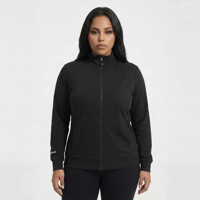 legea-ridaka-giacca-sportiva-leggera-con-zip-nero-3xl-oversize image 1