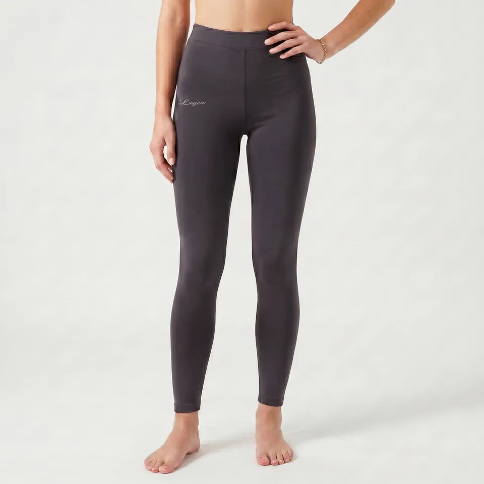 legea-vexen-leggings-cotone-elasticizzato-yoga-allenamento-grigio-m image 1