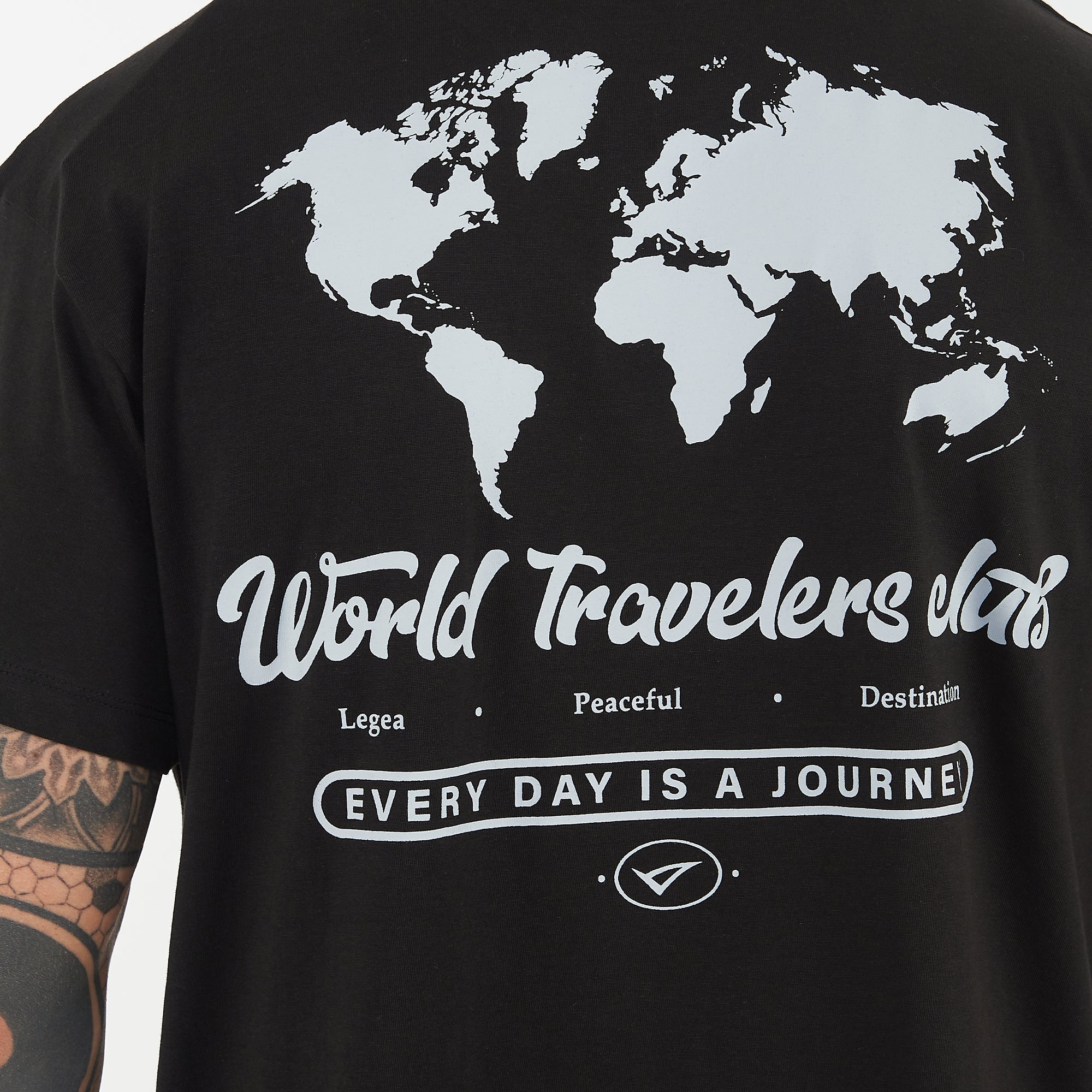 legea-t-shirt-traveller-cotone-uomo-nero-2xl image 4