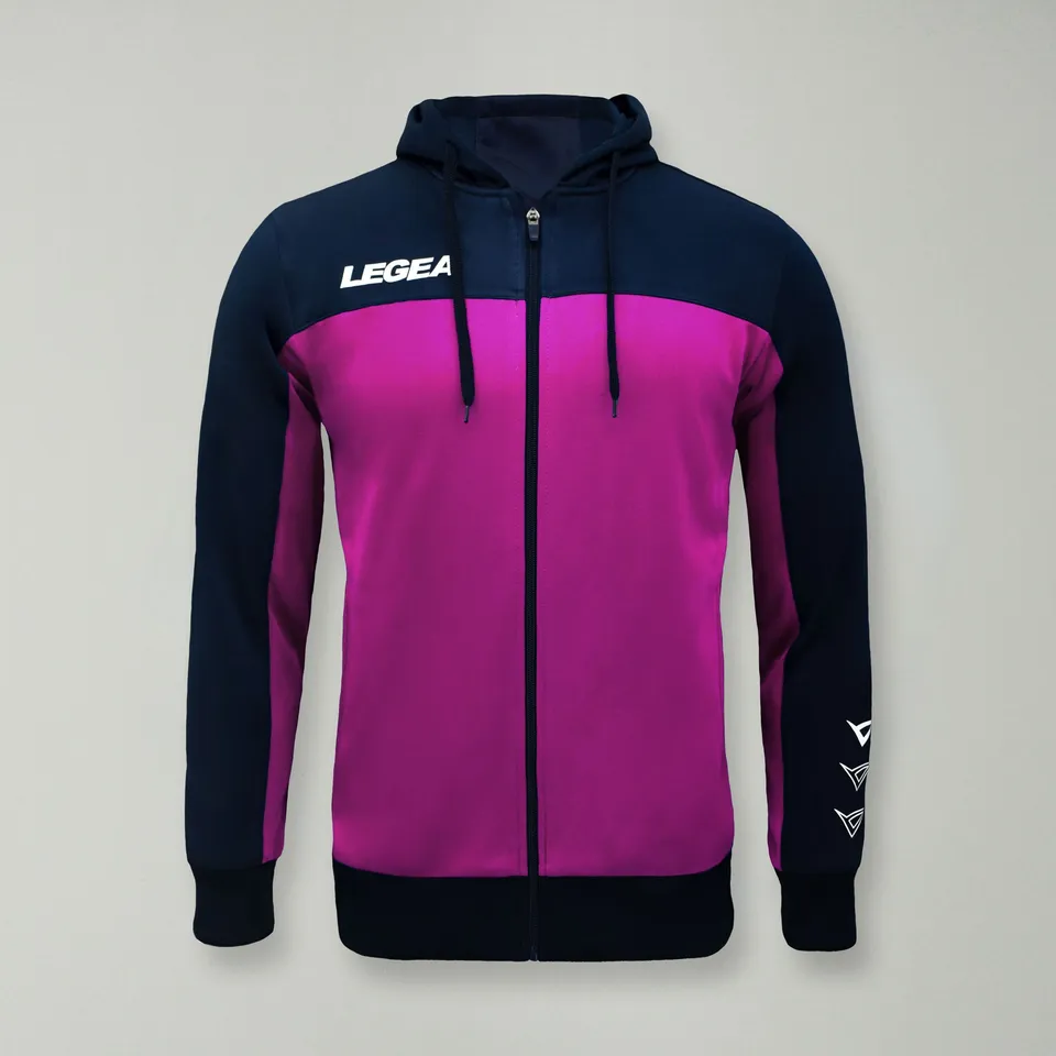legea-flex-giacca-sportiva-con-zip-blu-fucsia-l image 1
