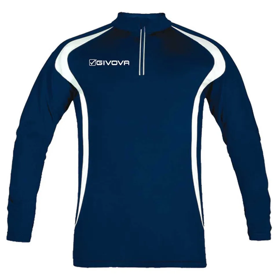 maglia-running-manica-lunga-unisex-givova-tei-con-mezza-zip image 1