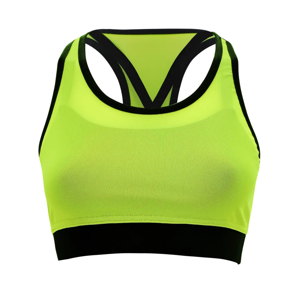 legea-becry-top-fitness-doppio-donna-giallo-fluo-m image 1