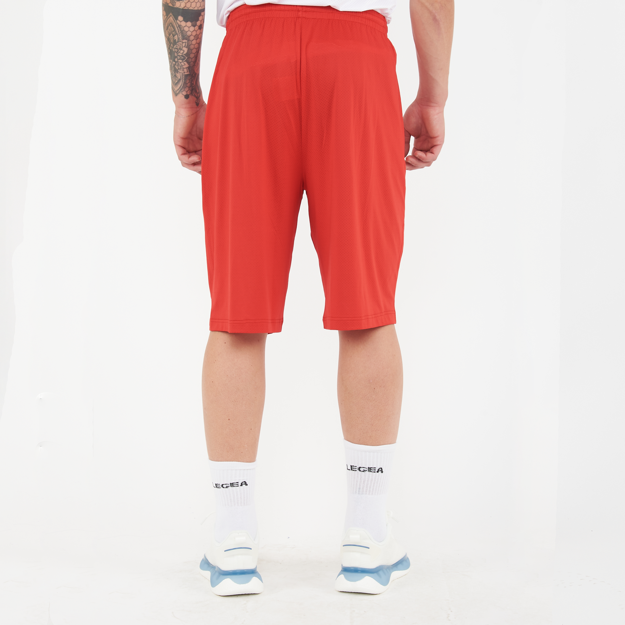legea-cleveland-pantaloncini-da-allenamento-rosso-l image 2