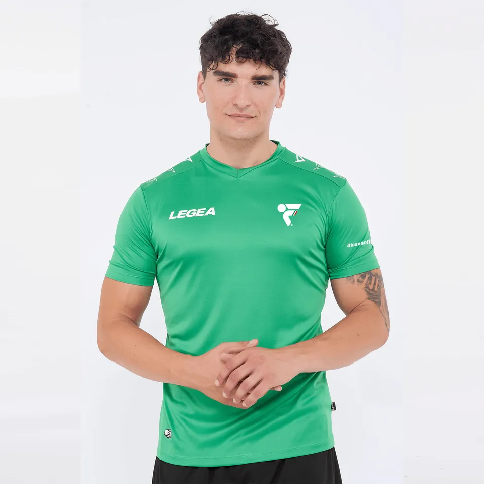legea-baviera-maglia-calcio-poliestere-verde-fitav image 1