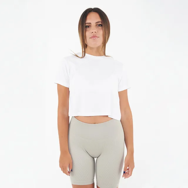 legea-cropped-tee-t-shirt-crop-top-in-cotone-m image 1