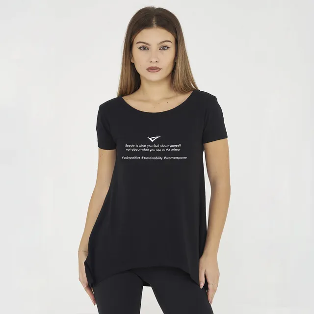 legea-europa-t-shirt-cotone-donna-nero-s image 1