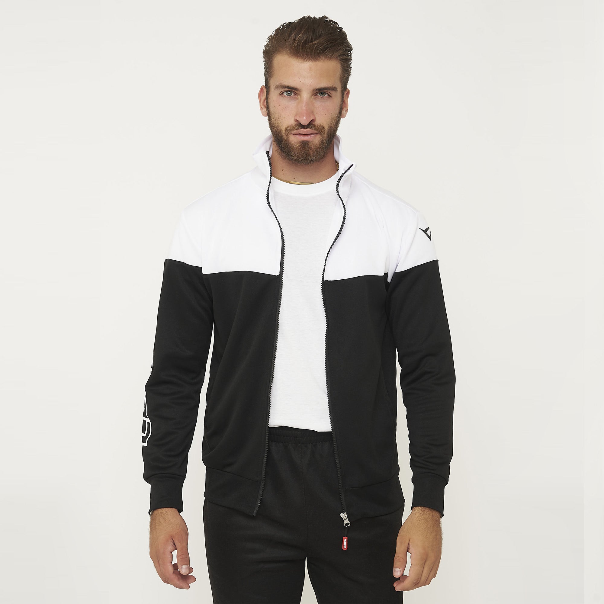legea-tuta-sportiva-completa-ontario-bianco-nero-xl image 4