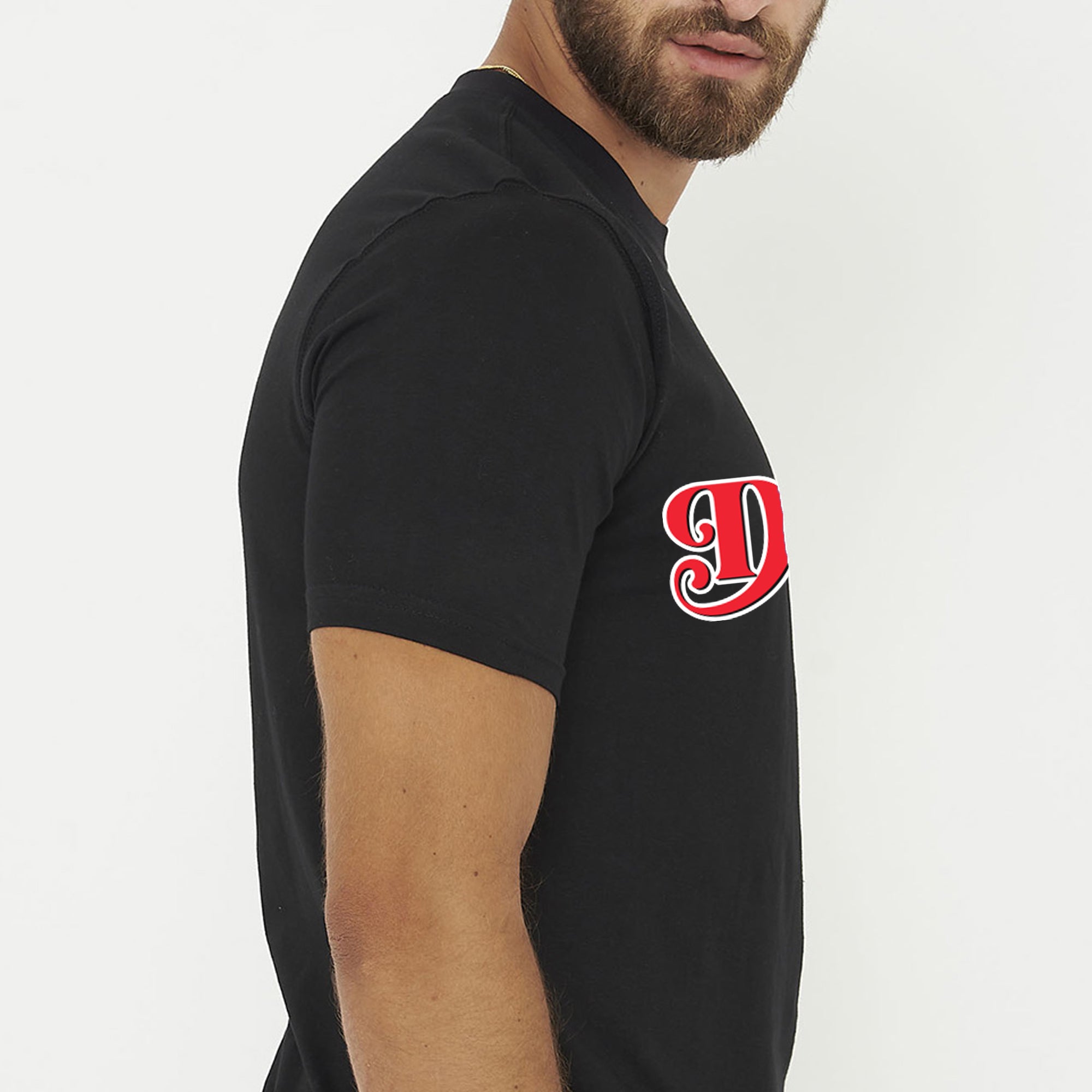 legea-dreamer-t-shirt-cotone-uomo-nera-rossa-l image 4