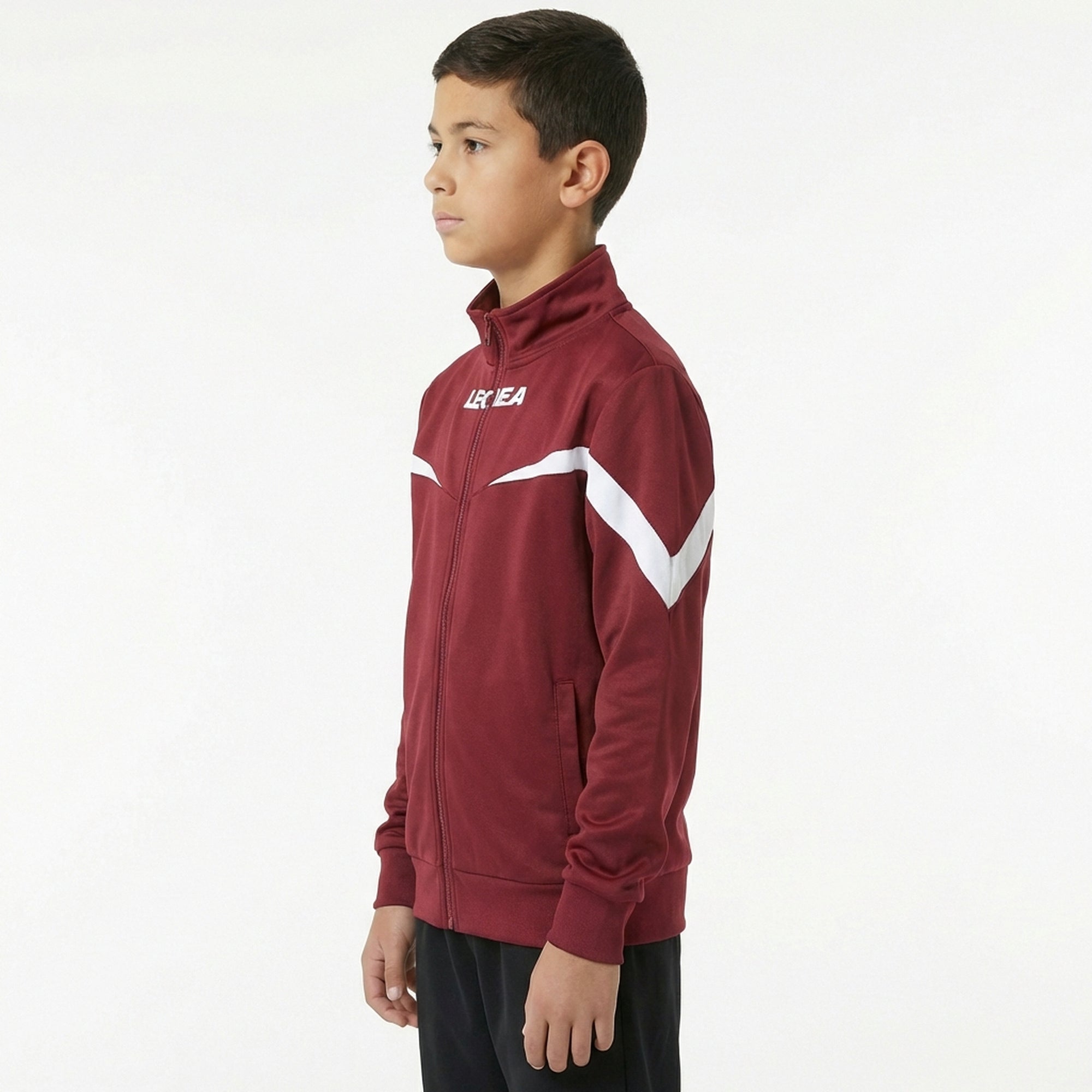 legea-calcutta-giacca-da-allenamento-con-zip-granata-2xs image 3
