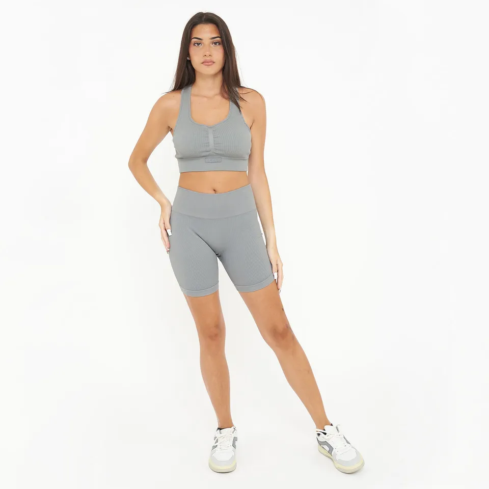 legea-iconic-ride-completino-allenamento-donna-piombo-top-short-ciclista image 1