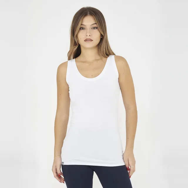 legea-raita-canotta-cotone-spalle-larghe-bianco-l image 1