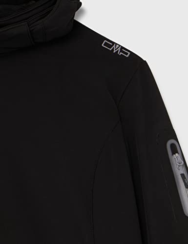 cmp-rigel-giacca-in-softshell-da-donna-con-cappuccio-removibile-nero-01 image 4