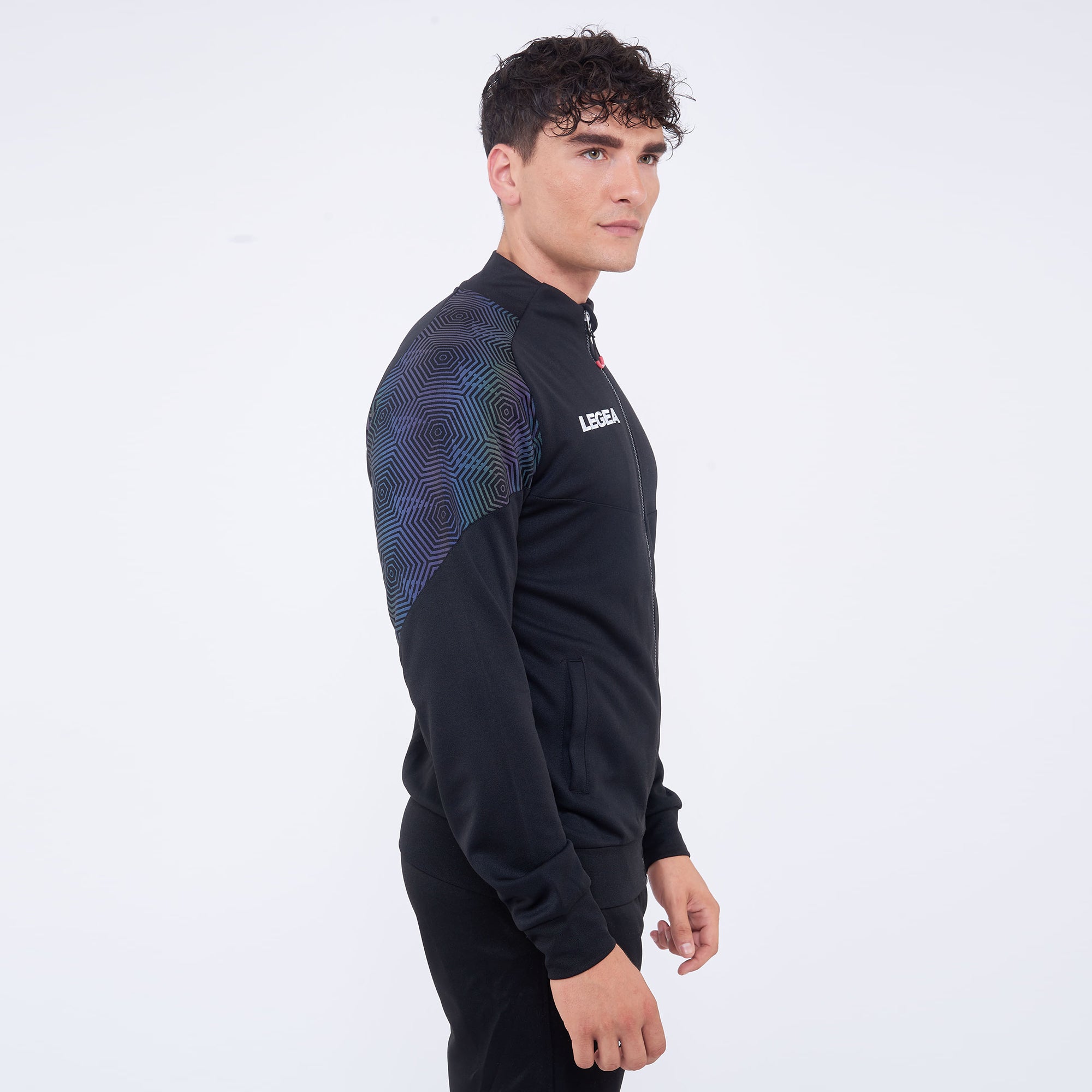 legea-giacca-con-zip-manila-nero-2xs-taglie-piccole image 5