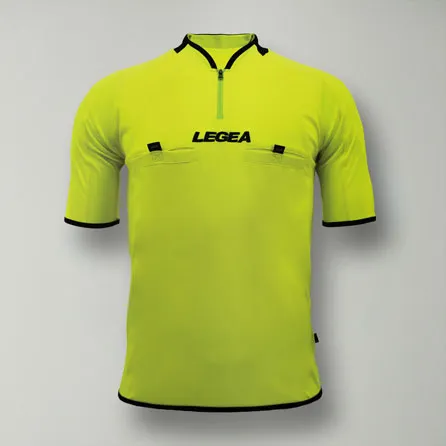 legea-maglia-da-arbitro-maniche-corte-drive-giallo-fluo-l image 1