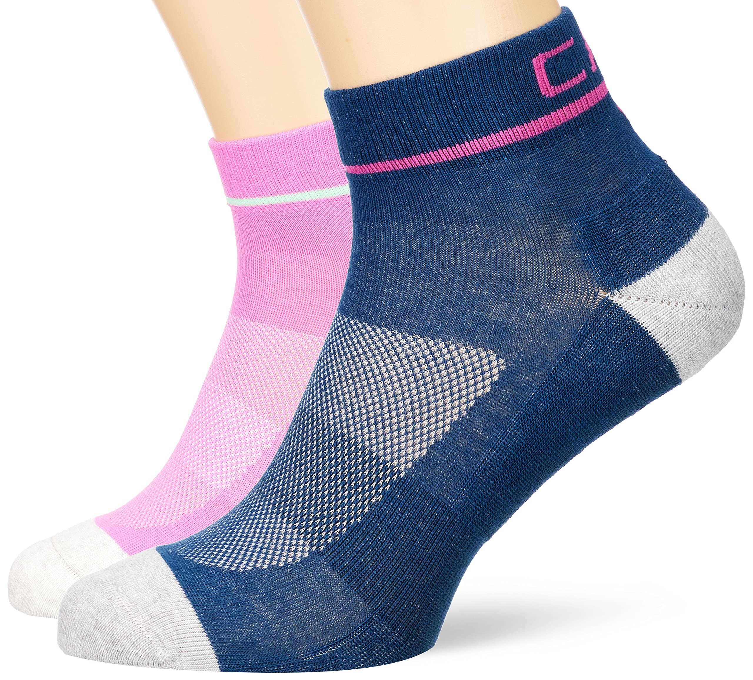 cmp-calzini-corsa-bambini-cotone-doppia-confezione-2-paia image 1
