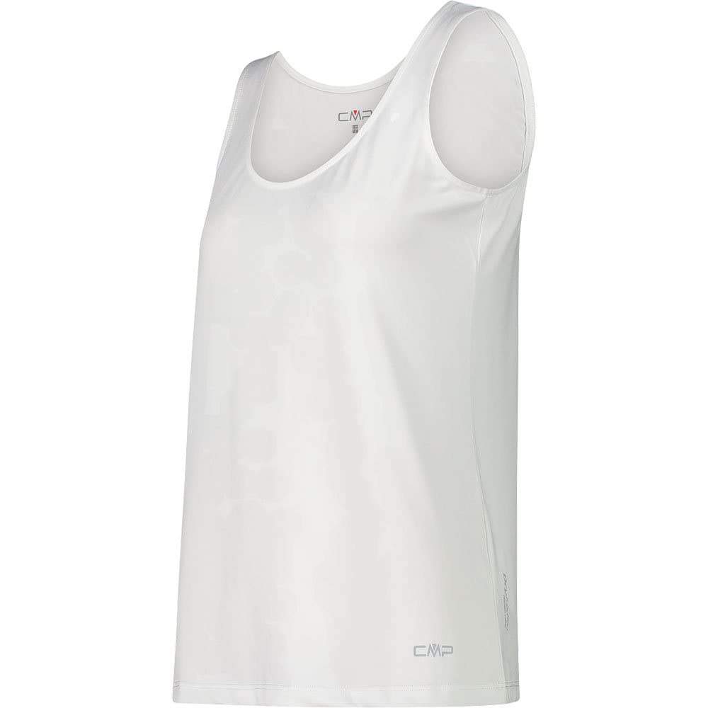 cmp-stretch-polyester-jersey-top-donna-bianco-40 image 3