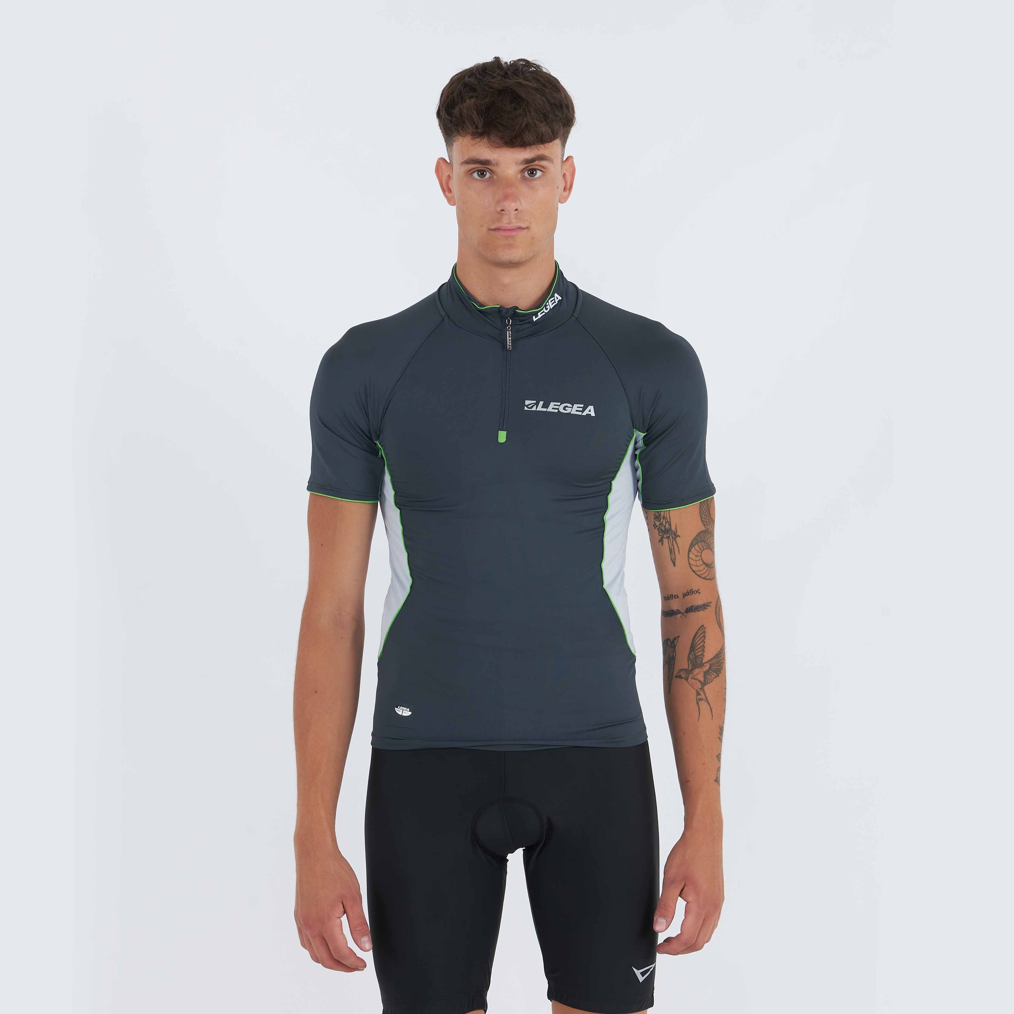 legea-boston-maglia-tecnica-allenamento-mezza-zip-grigio-xl image 1