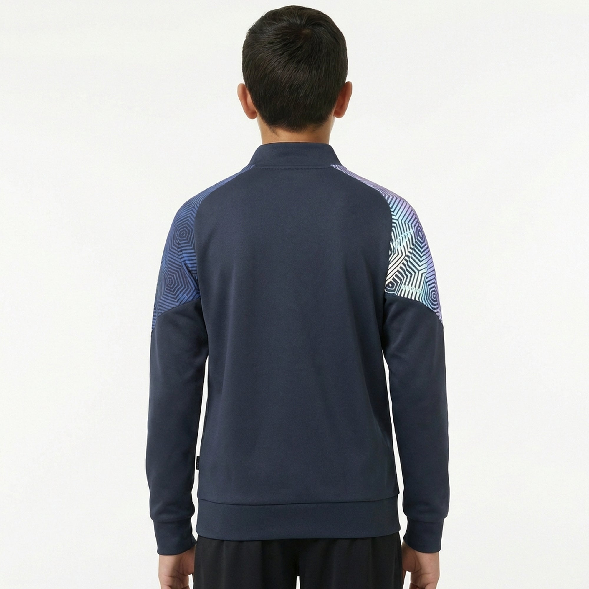 legea-petra-giacca-con-zip-grigio-scuro-turchese-3xs image 2