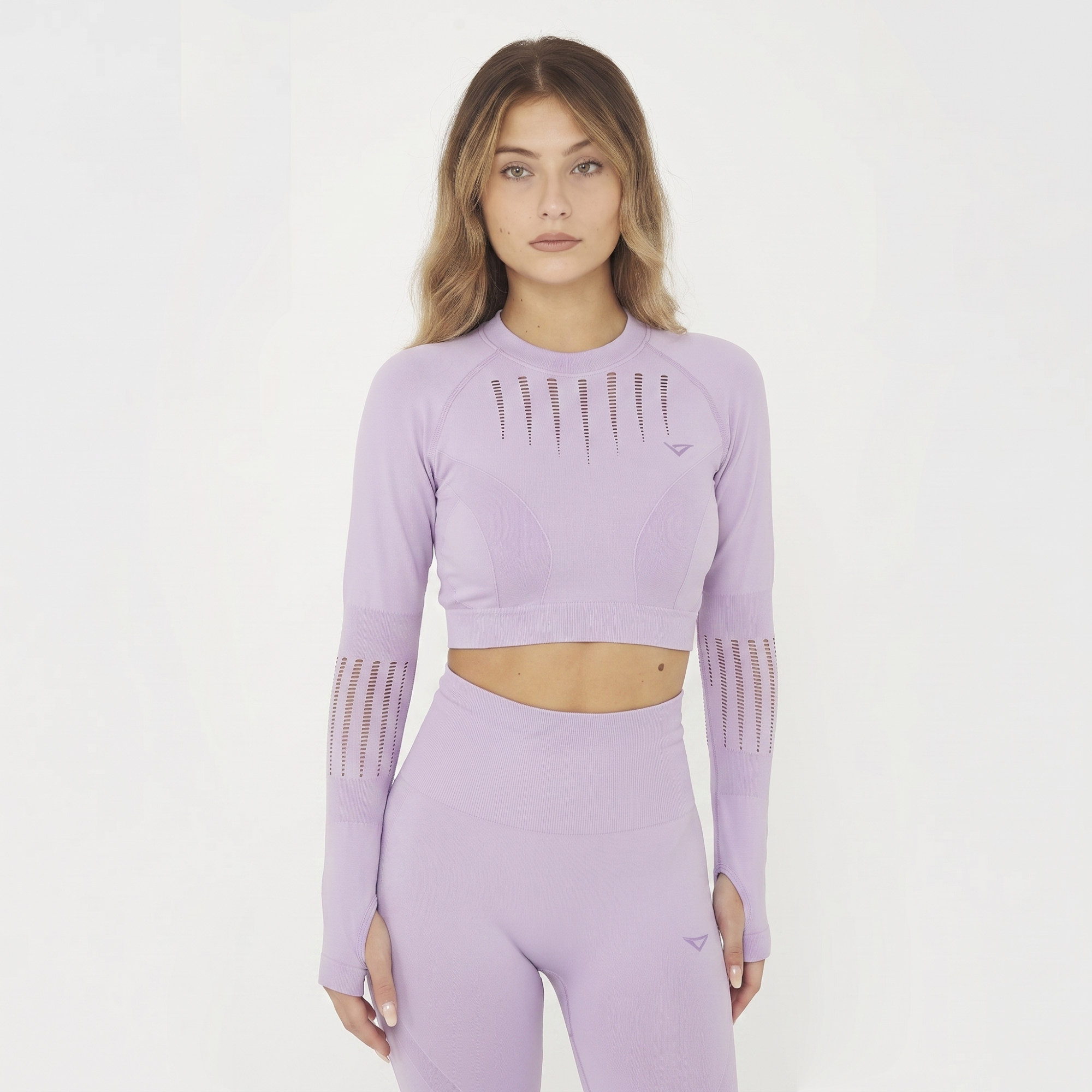 legea-rue-maglia-crop-fitness-maniche-lunghe-con-passapollice-lilla-s image 1