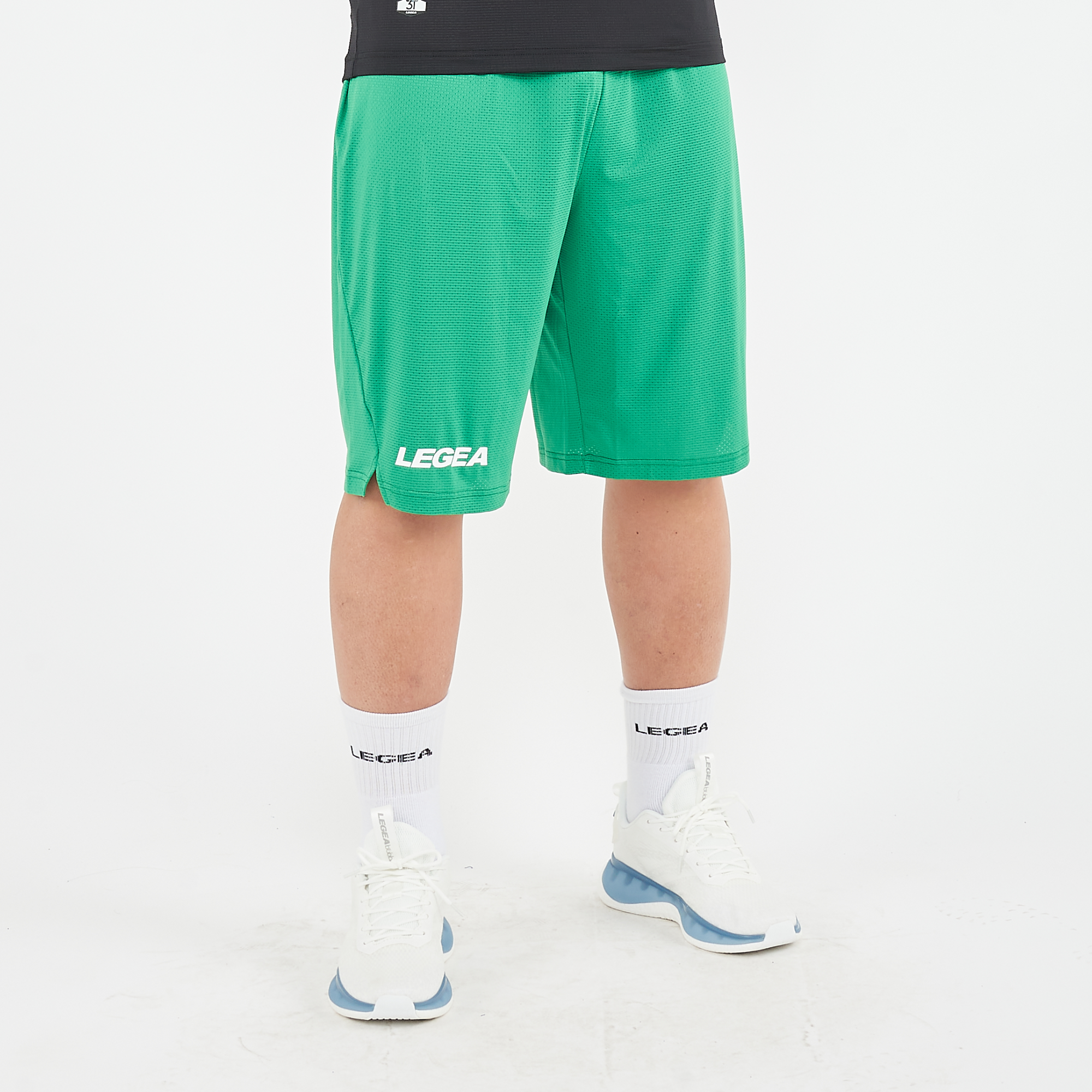 legea-cleveland-pantaloncini-allenamento-verde-2xl image 1