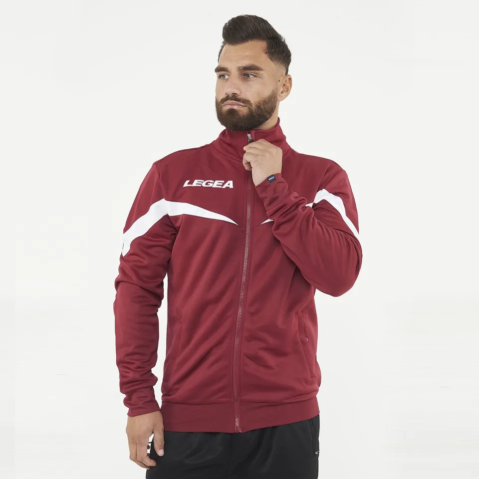 legea-giacca-sportiva-con-zip-mosca-granata-l image 1