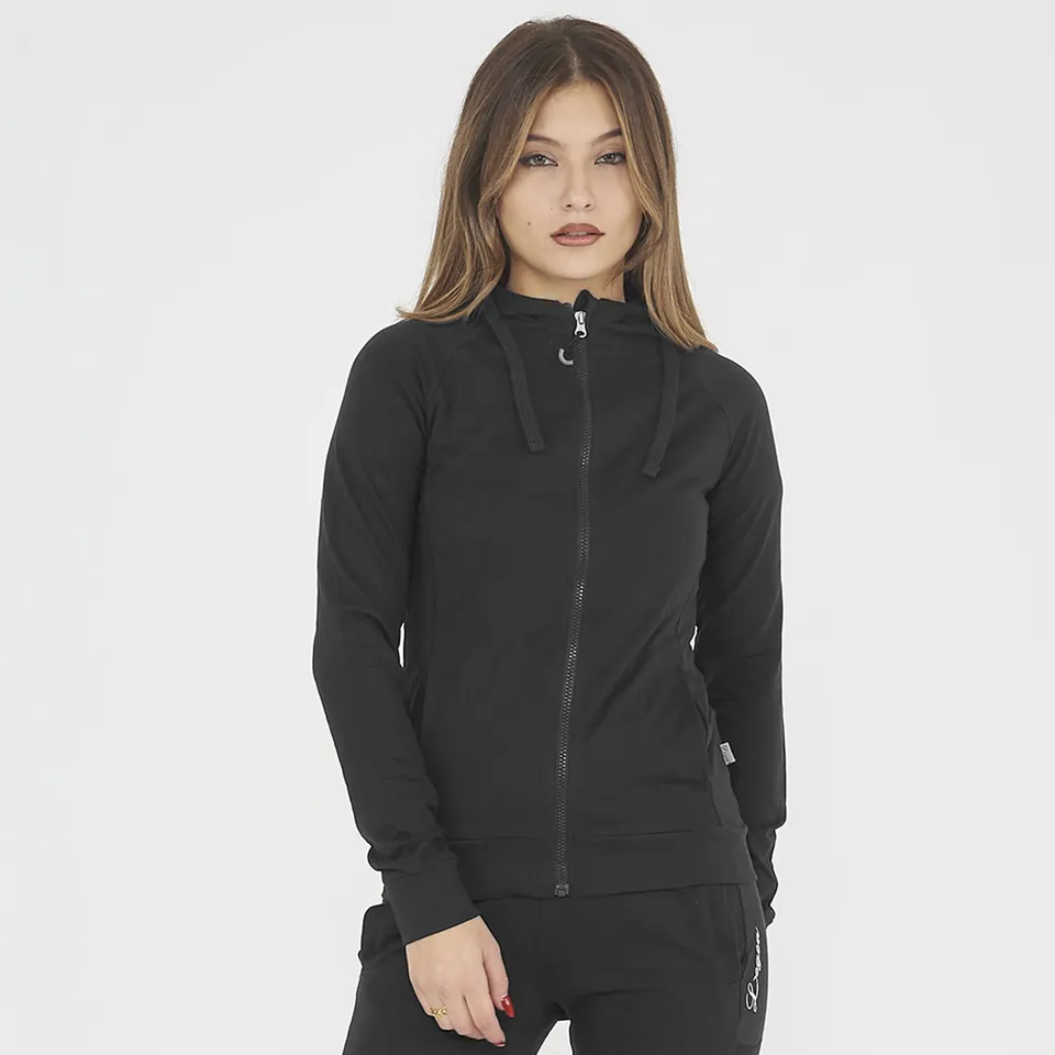 legea-dair-giacca-sportiva-donna-con-cappuccio-nero-2xl image 1
