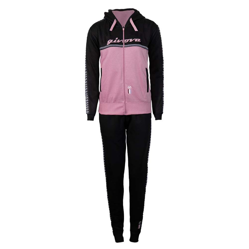 givova-tuta-donna-101-con-banda-e-cappuccio-in-fleece image 2