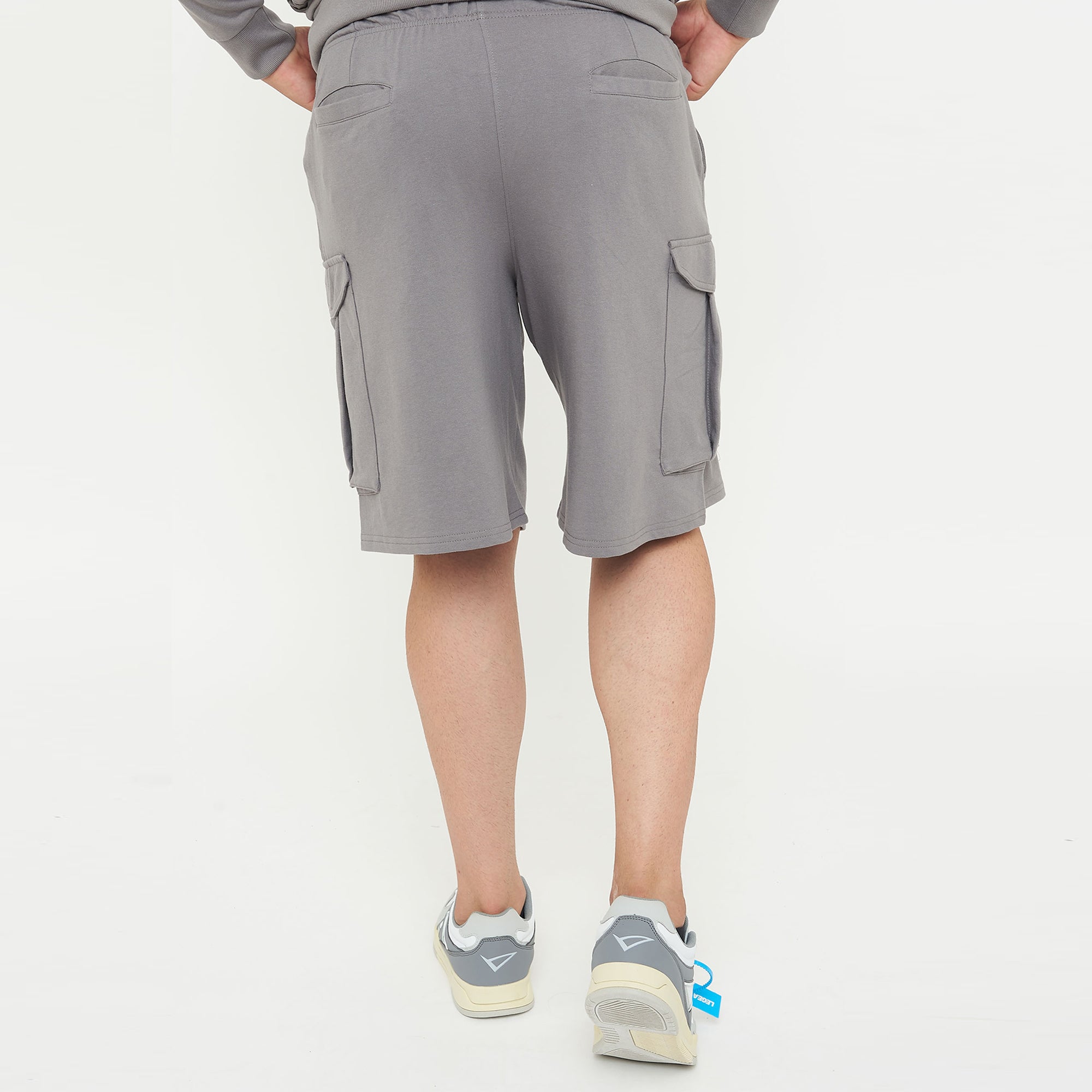 legea-f9-pantaloncini-cargo-french-terry-9-grigio-scuro-l image 2