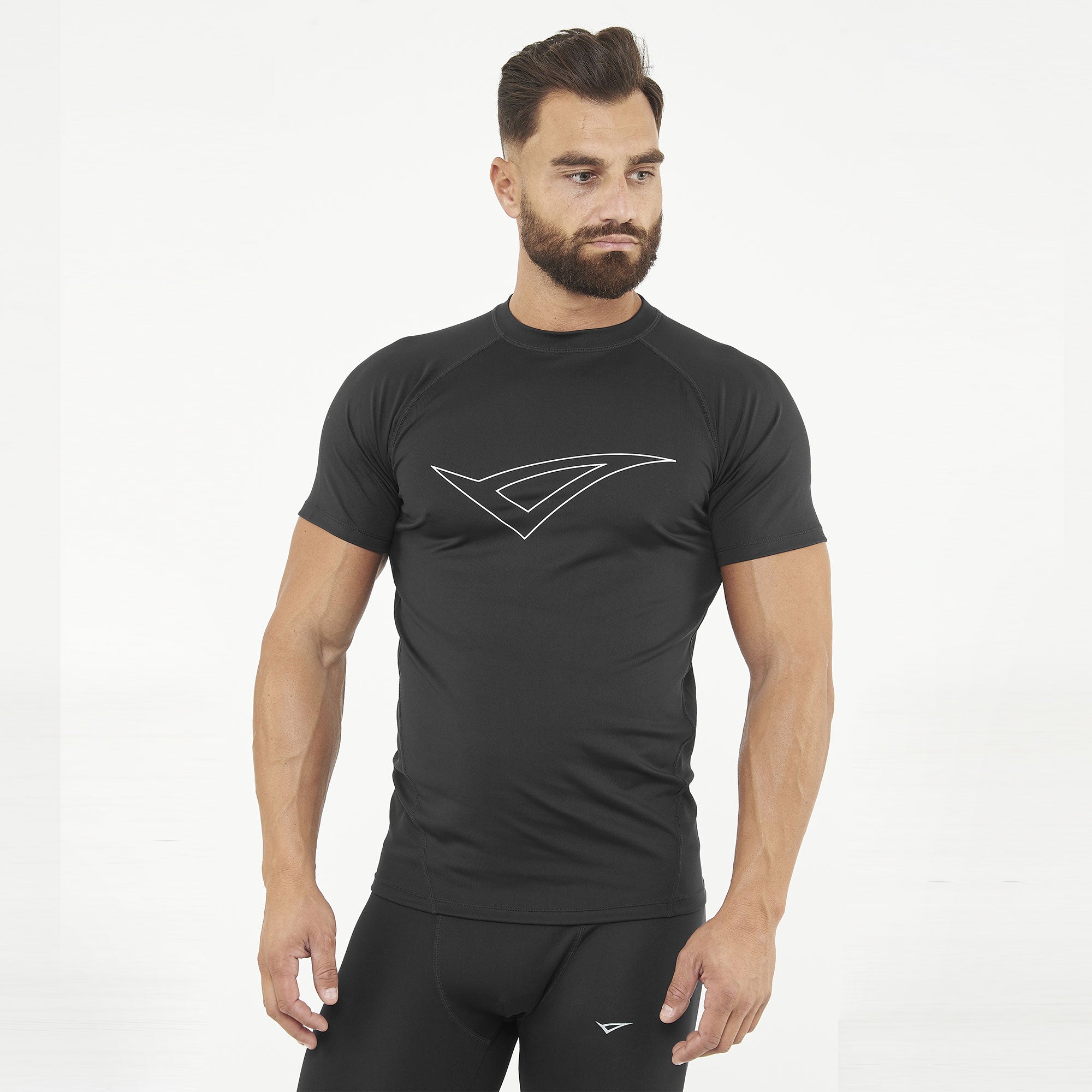 legea-maglia-termica-ironboy-tee-mezza-manica-nero-xs-s image 1