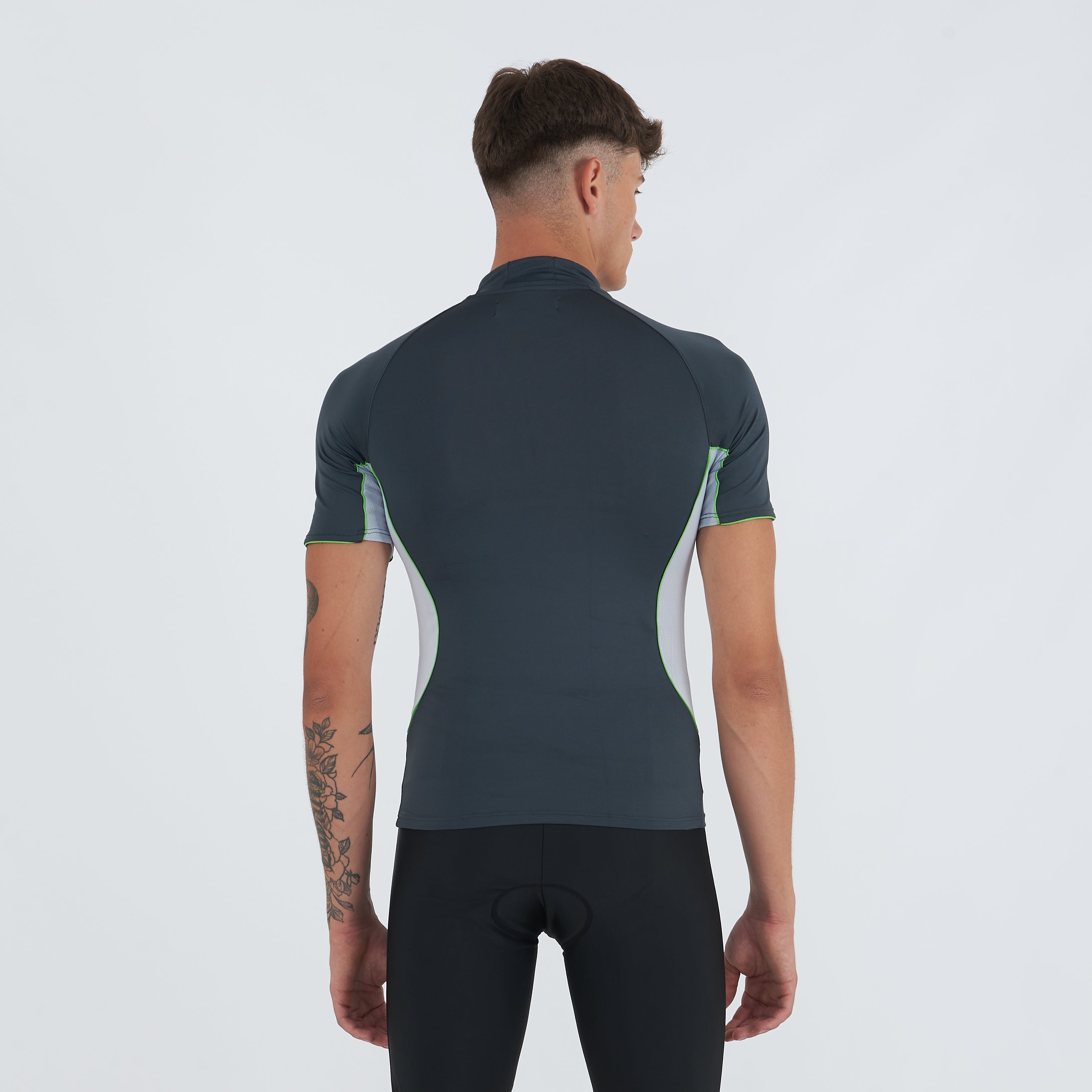 legea-boston-maglia-tecnica-allenamento-mezza-zip-grigio-xl image 2