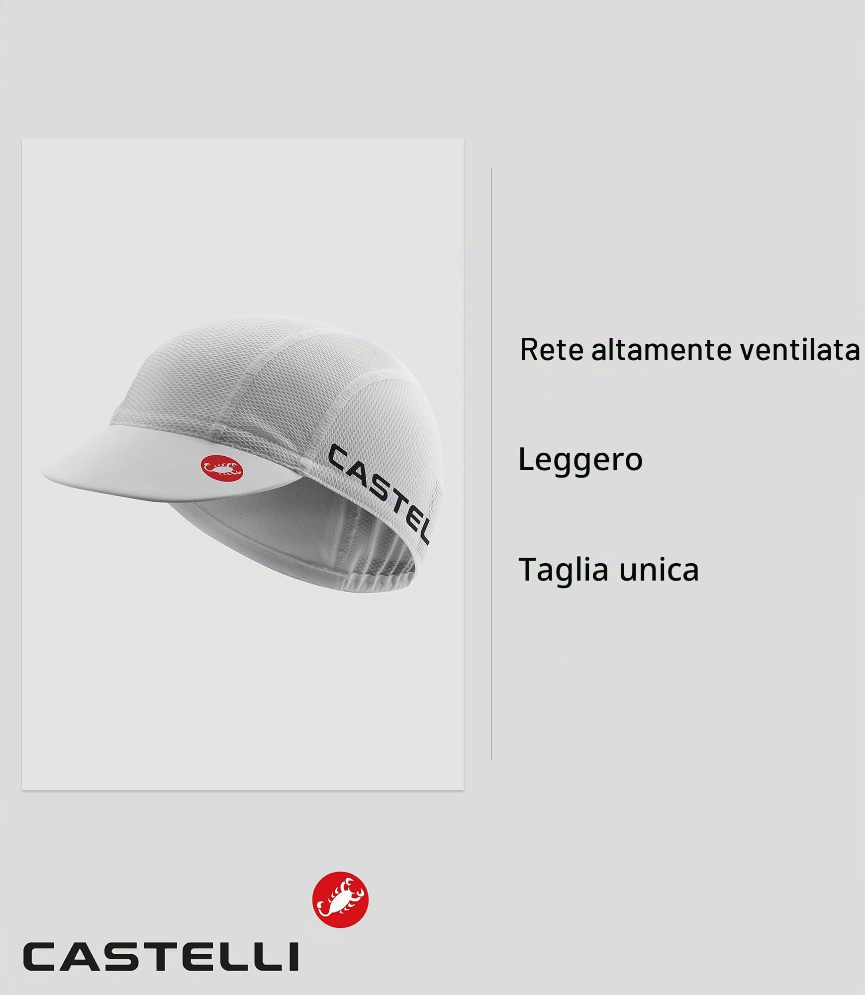 castelli-a-c-3-sottocasco-ciclismo-unisex-adulto image 2