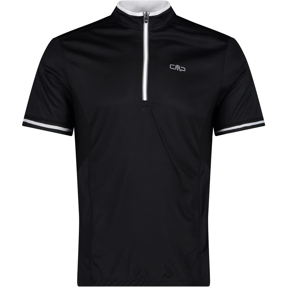 cmp-maglia-ciclismo-uomo-a-maniche-corte-con-zip-frontale-e-tasca-posteriore image 1