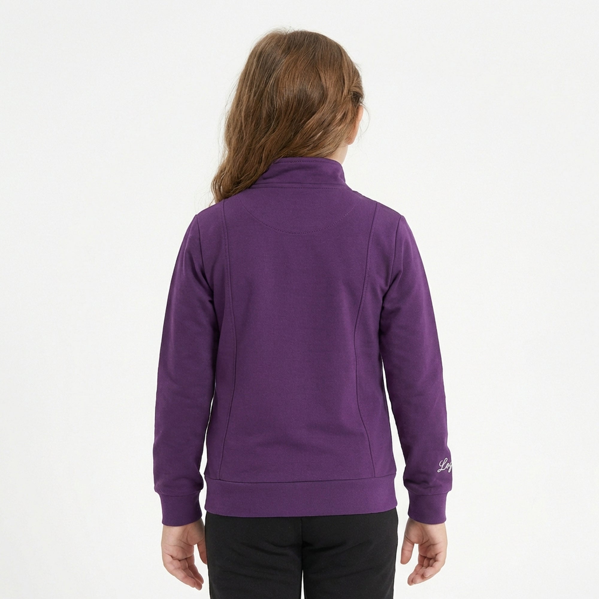 legea-ridaka-giacca-sportiva-leggera-con-zip-viola-xs image 2