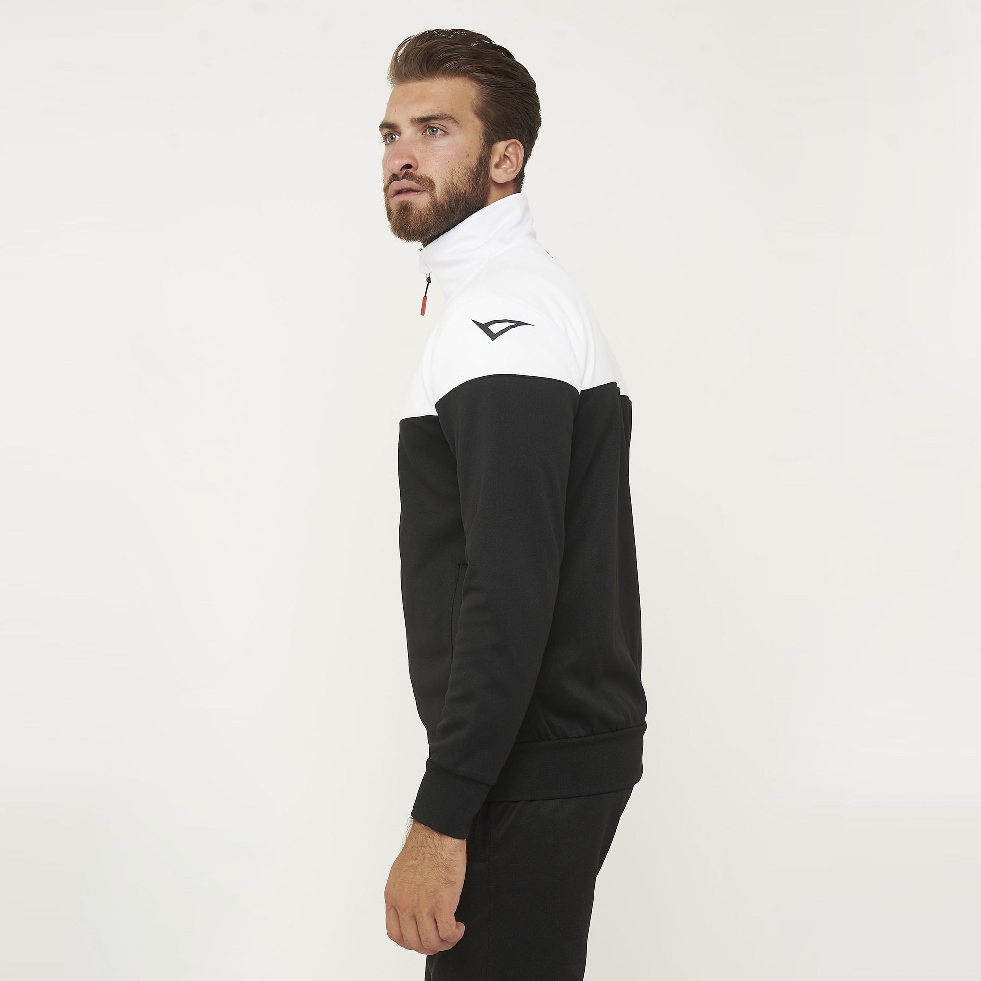 legea-ontario-senior-giacca-bicolor-full-zip-nero-bianco-2xl image 6